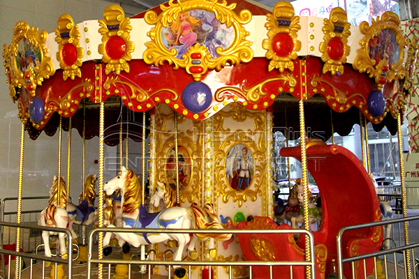 Buy Indoor Shopping Mall Carousel Horse Rides with Exquisite Design from Dinis