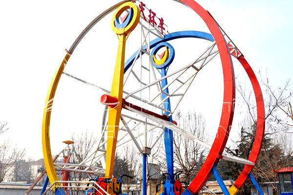 Double Carnival Ferris Wheel for Sale with Colorful Lights and Exquisite Design