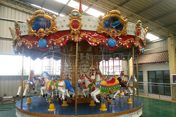 Fiberglass Reinforced Plastic Components of Outdoor Carousel Playground Equipment