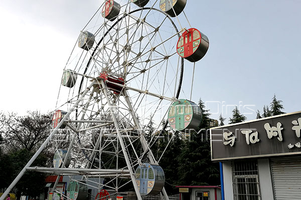 Low-price Amusement Observation Wheel Rides Displayed in Dinis Plant