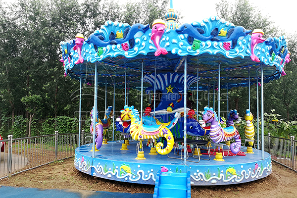 Ocean Themed Carousel Horse Rides for Sale