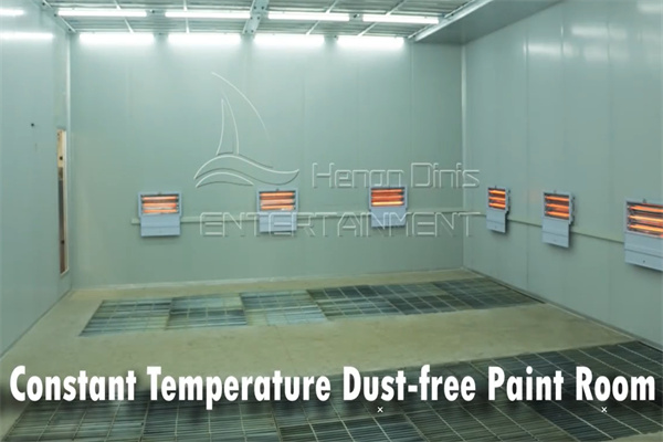the dust free paint room worshop