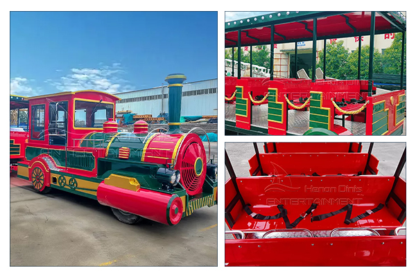 Christmas Themed Amusement Train Rides for Sale, Dinis