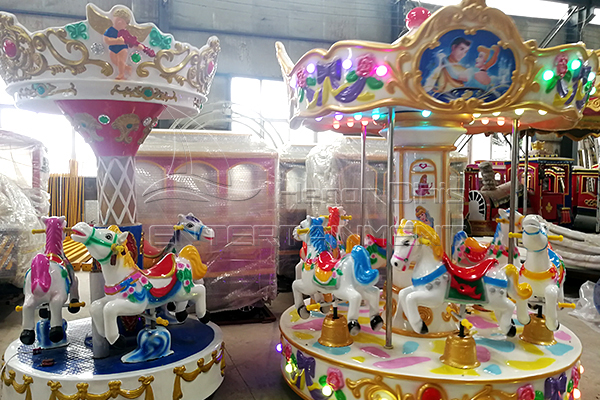 Various Coin Operated Horse Kiddie Rides for Sale for Kindergartens, Shopping Malls and Stores