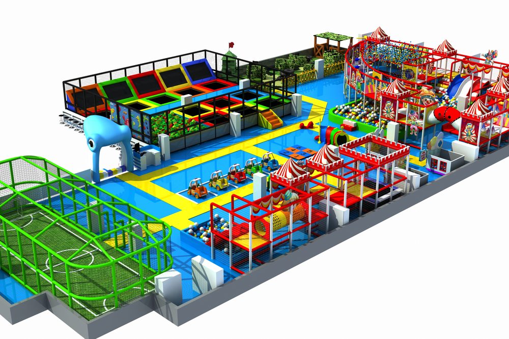 Saudi Arabia Entertainment Center Rides Installed For Families