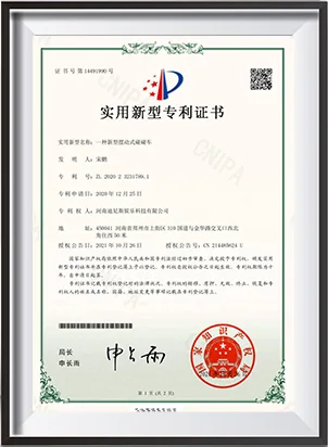 DINIS company certificate