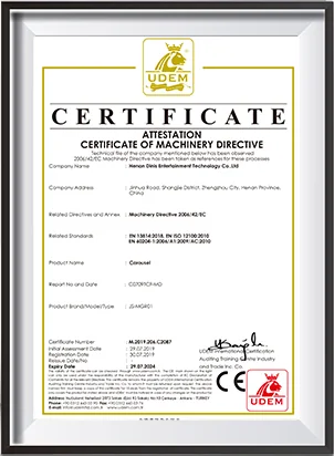 DINIS company certificate