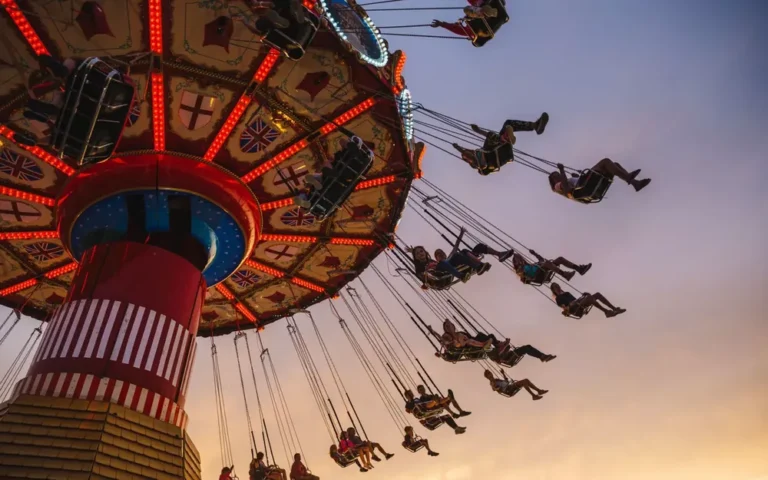 Flying Chairs rides built by DINIS