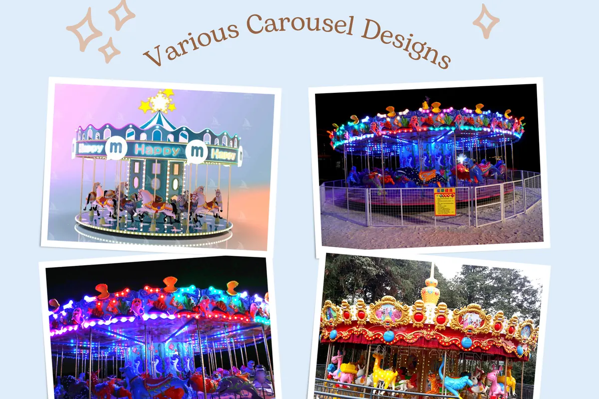 Animal fun merry go round